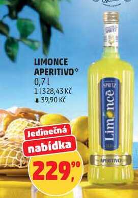 LIMONCE APERITIVO, 0,7 l