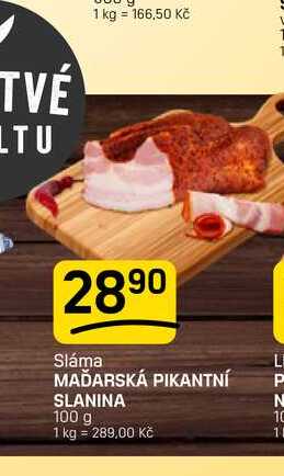 MAĎARSKÁ PIKANTNÍ SLANINA 100 g