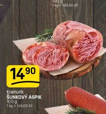 ŠUNKOVÝ ASPIK 100 g