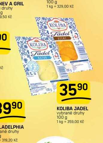 KOLIBA JADEL vybrané druhy 100 g