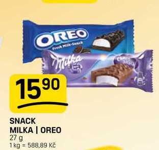 SNACK MILKA | OREO 27 g 