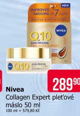 Nivea Collagen Expert pleťové máslo 50 ml Teta drogerie
