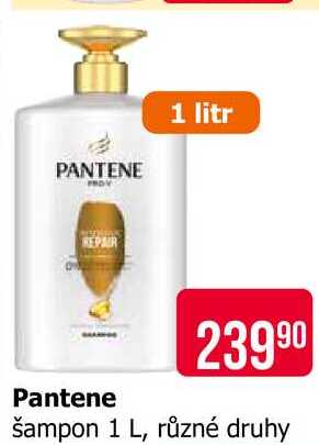 Pantene šampon 1 L, různé druhy 