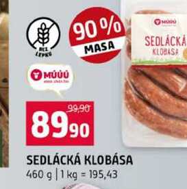 SEDLÁCKÁ KLOBÁSA 460 g