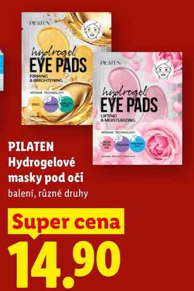 PILATEN Hydrogelové masky pod oči Lidl