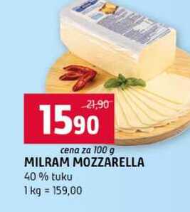 Milram mozzarella 100g