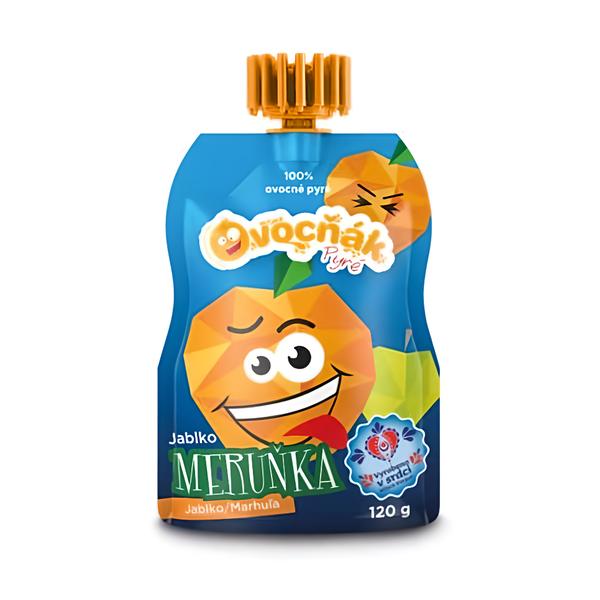 Ovocňák Pyré jablko-meruňka Košík.cz