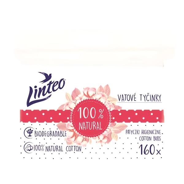 Linteo Papírové vatové tyčinky Košík.cz