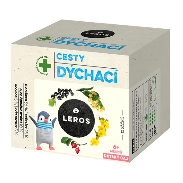 Leros Baby Dětský čaj na dýchací cesty Košík.cz