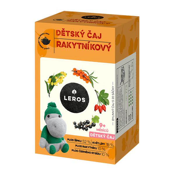 Leros Baby Dětský čaj Rakytníkový Košík.cz