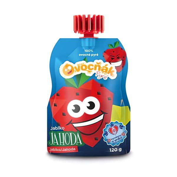 Ovocňák Pyré jablko-jahoda Košík.cz