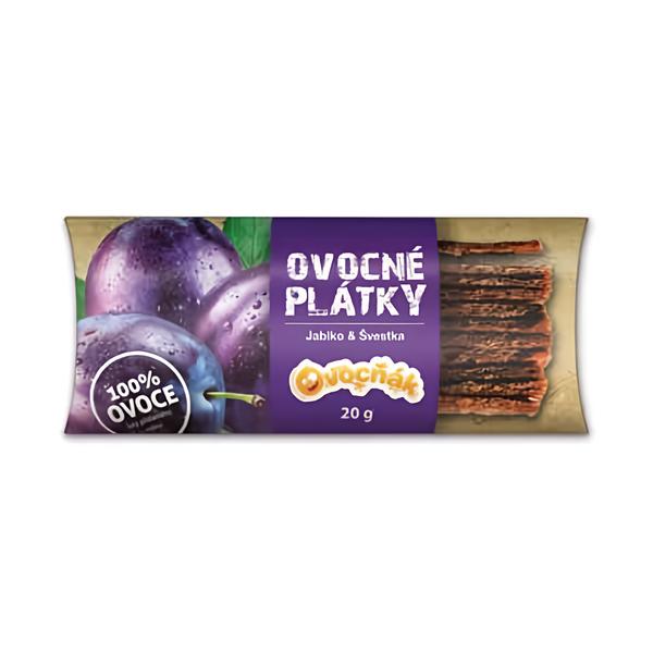 Ovocňák plátky Jablko-Švestka Košík.cz