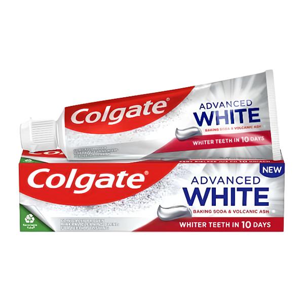 Colgate Advanced White Baking Soda & Vulcanic Ash zubní pasta Košík.cz
