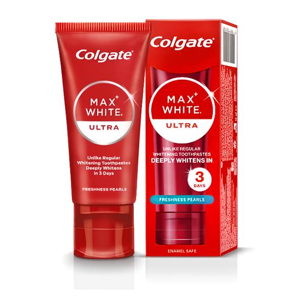 Colgate Max White Ultra Fresh Pearls bělicí zubní pasta Košík.cz