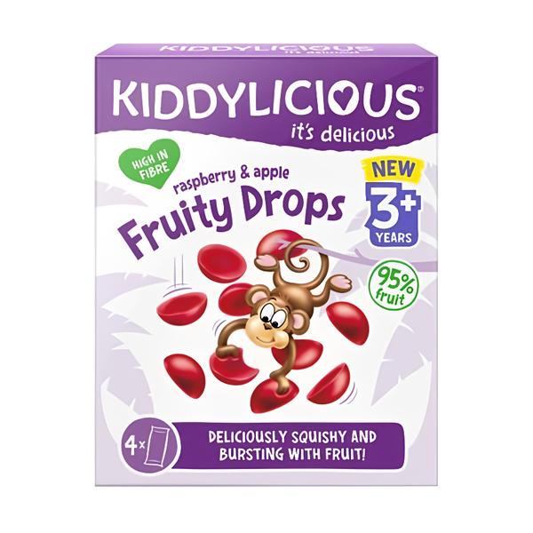 Kiddylicious Ovocné želé bonbónky jablko a malina Košík.cz