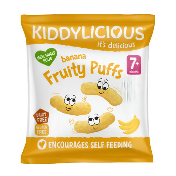 Kiddylicious Ovocné křupky banánové Košík.cz