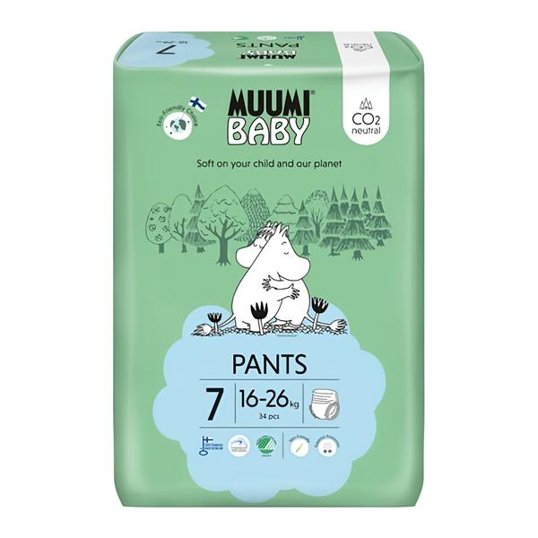 Muumi Baby Pants XL kalhotkové EKO pleny vel. 7 (16-26 kg) Košík.cz