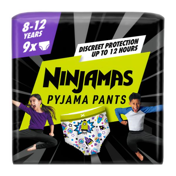 Pampers Ninjamas Pyjama Pants Space vel. 8 (27-43 kg) Košík.cz