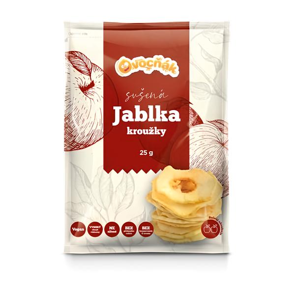 Ovocňák Sušené jablečné kroužky Košík.cz