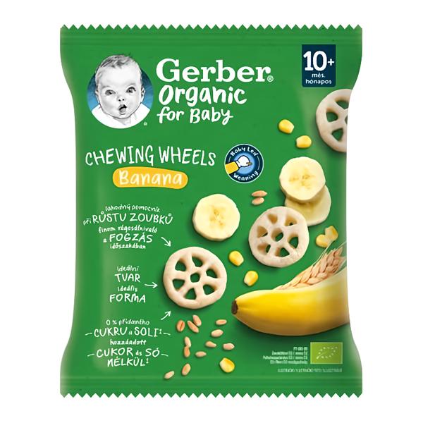Gerber BIO Organic křupavá kolečka s banánem Košík.cz