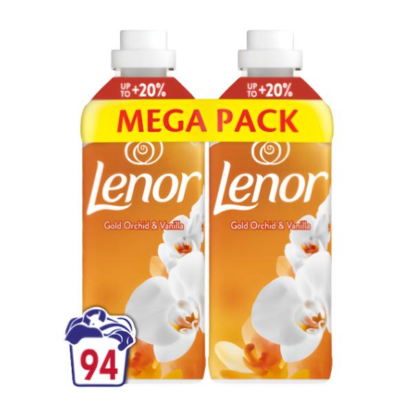Lenor Aviváž Gold Orchid & Vanilla, duopack 2x 987 ml Košík.cz