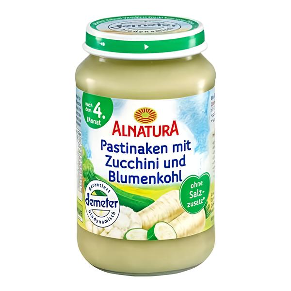ALNATURA BIO Dětská výživa Pastiňák, cuketa a květák Košík.cz
