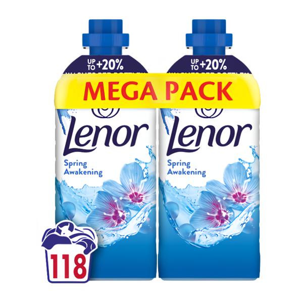 Lenor Aviváž Spring duopack, 2x 1239 ml Košík.cz