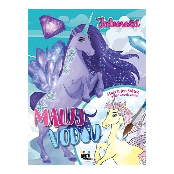 JIRI MODELS Maluj vodou A4 Jednorožci Košík.cz