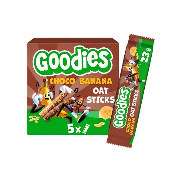 Goodies Ovesné tyčinky kakao-banán (5x 23 g) Košík.cz