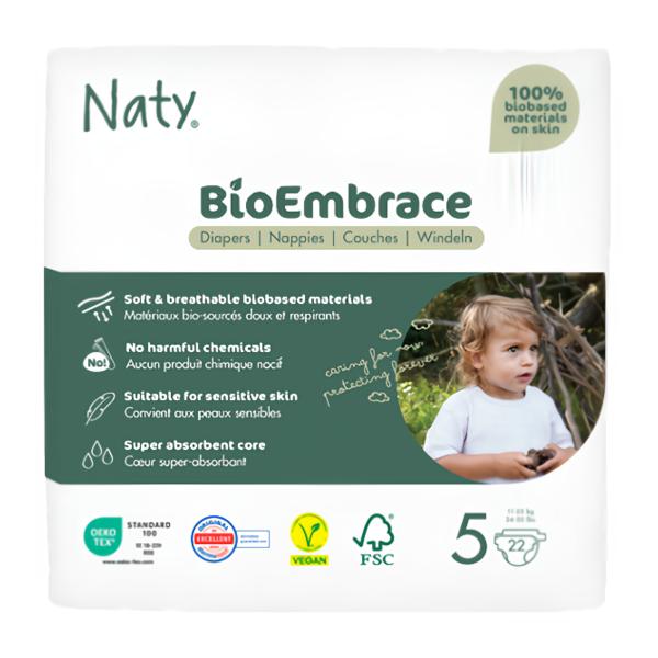 Naty Plenky Bioembrace Junior (11-25 kg) Košík.cz
