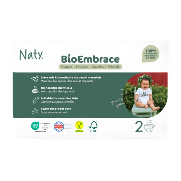 Naty Plenky Bioembrace Mini (3-6 kg) Košík.cz