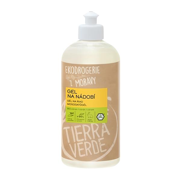 Tierra Verde Gel na nádobí – BIO citron Košík.cz
