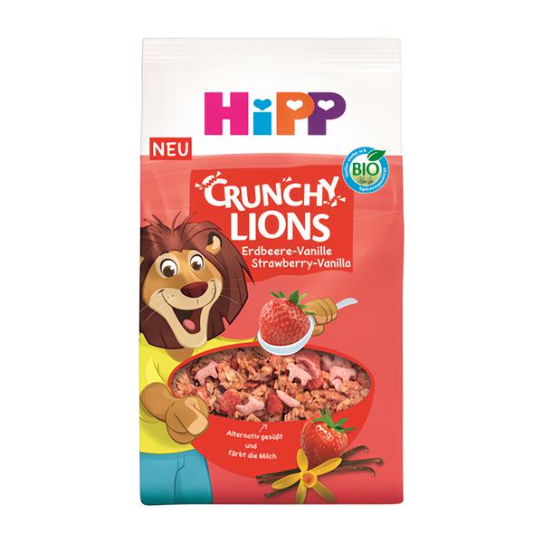 HiPP BIO křupavé Lion müsli Jahoda Vanilka Košík.cz
