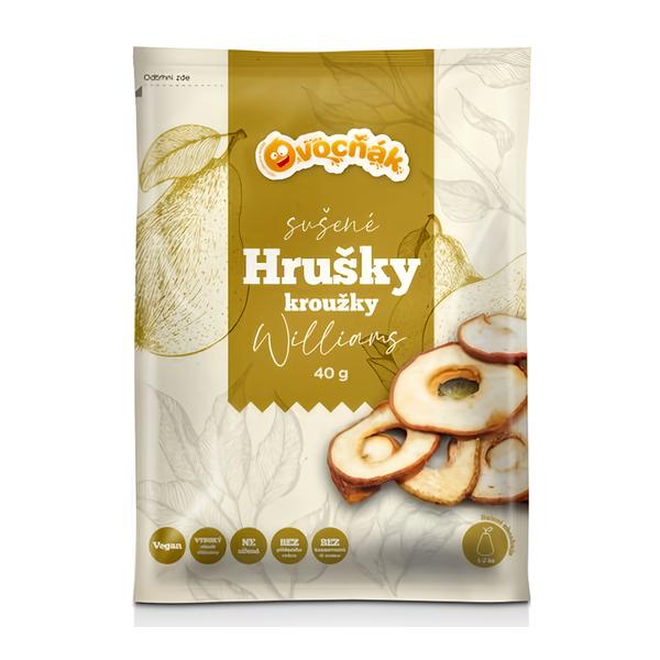Ovocňák Sušené hruškové kroužky Košík.cz