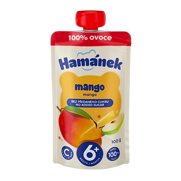 Hamánek Mango, jablko 100% ovoce Košík.cz