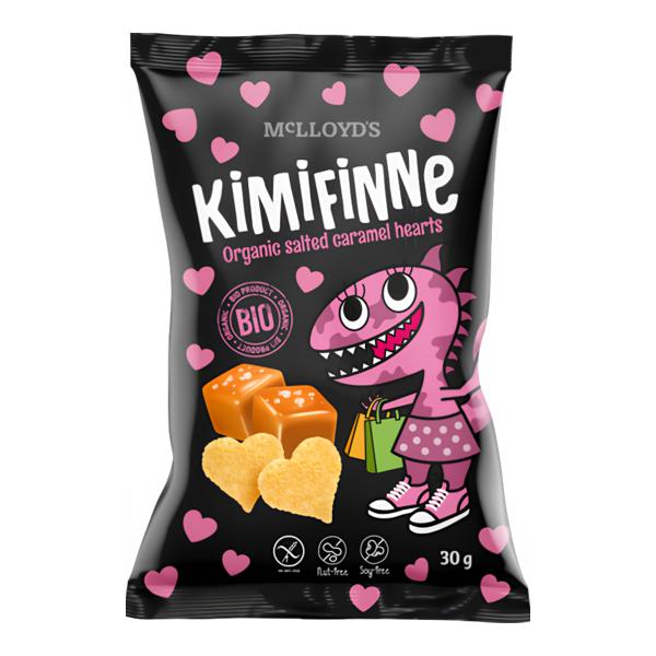McLloyd's Kimifinne BIO křupky s příchutí Slaného karamelu Košík.cz