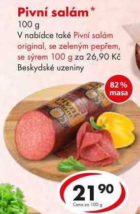 Pivní salám, 100 g