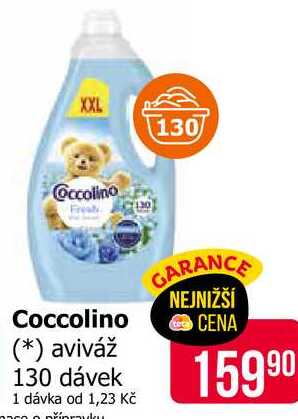Coccolino aviváž 130 dávek Teta drogerie