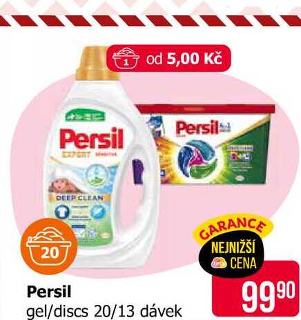Persil gel/discs 20/13 dávek Teta drogerie