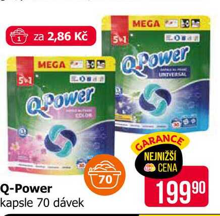 Q-Power kapsle 70 dávek