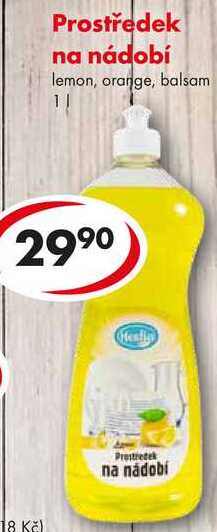Prostředek na nádobí, 1 l CBA