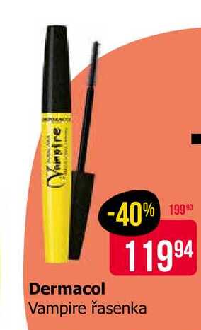 Dermacol Vampire řasenka Teta drogerie