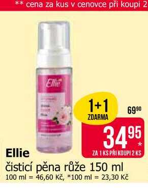 Ellie čisticí pěna růže 150 ml Teta drogerie