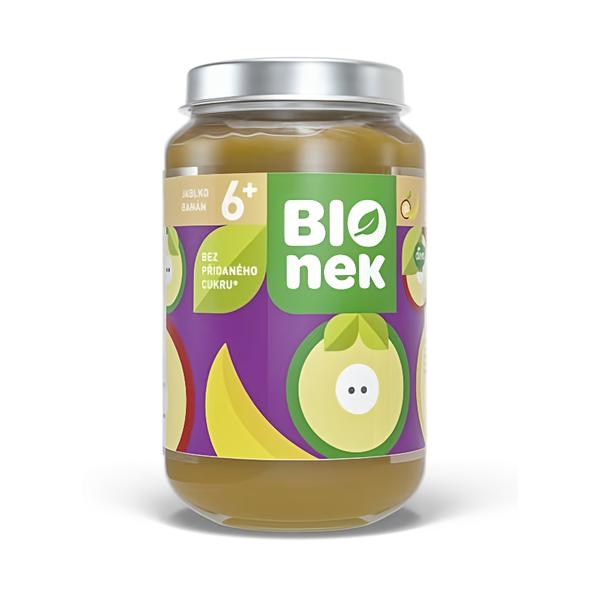 BIOnek Příkrm jablko a banán Košík.cz