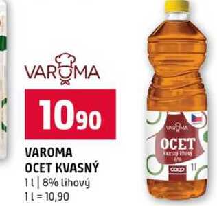 VAROMA OCET KVASNÝ 1l 8% lihový 