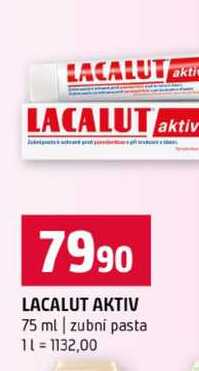 LACALUT AKTIV 75 ml zubní pasta Terno