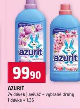 AZURIT 74 dávek aviváž vybrané druhy Terno