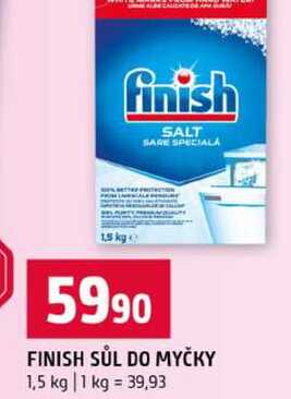 FINISH SŮL DO MYČKY 1,5 kg