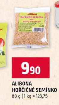 ALIBONA HOŘČIČNÉ SEMÍNKO 80 g