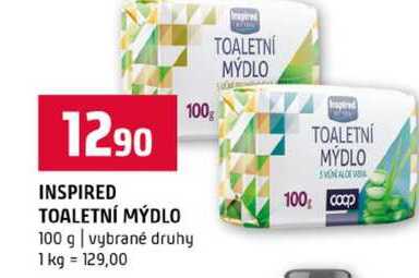 INSPIRED TOALETNÍ MÝDLO 100 g vybrané druhy Terno